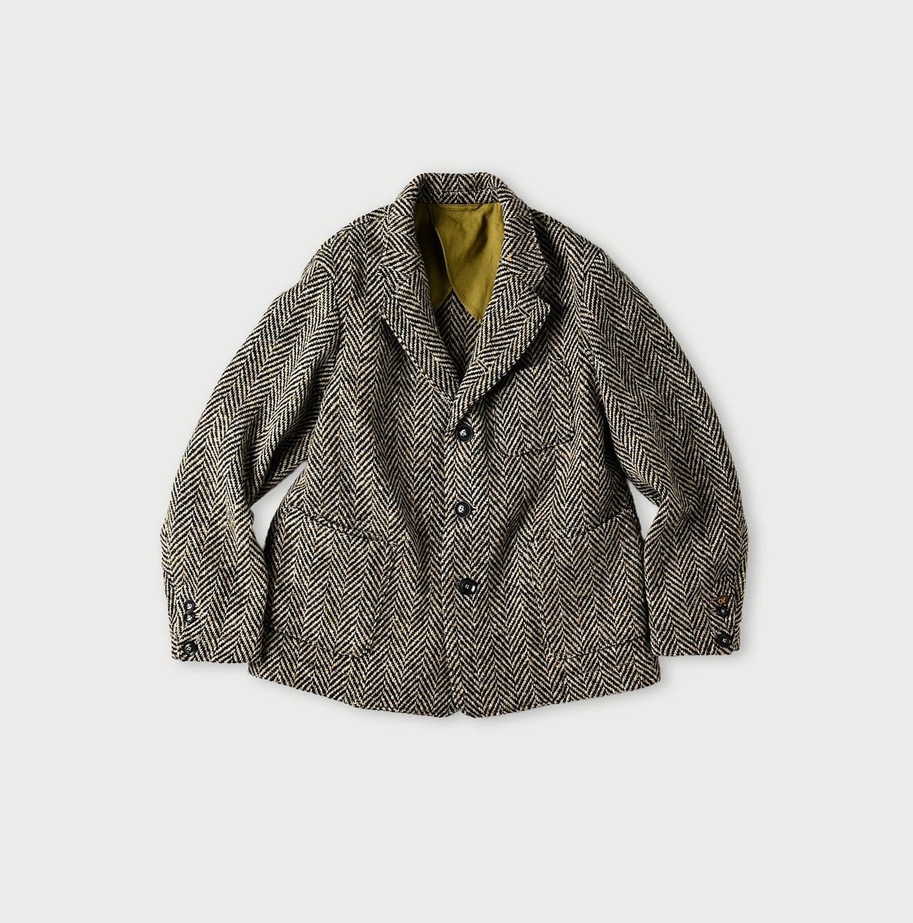 45R Donegal Tweed 908 Jacket Cardigan