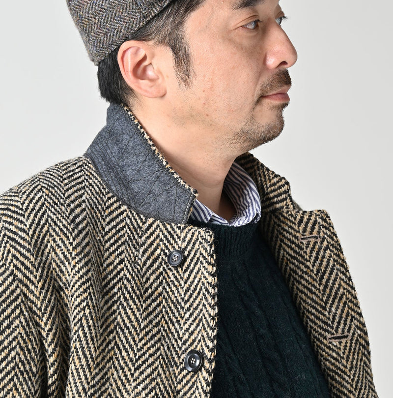 45R Donegal Tweed 908 Jacket Cardigan