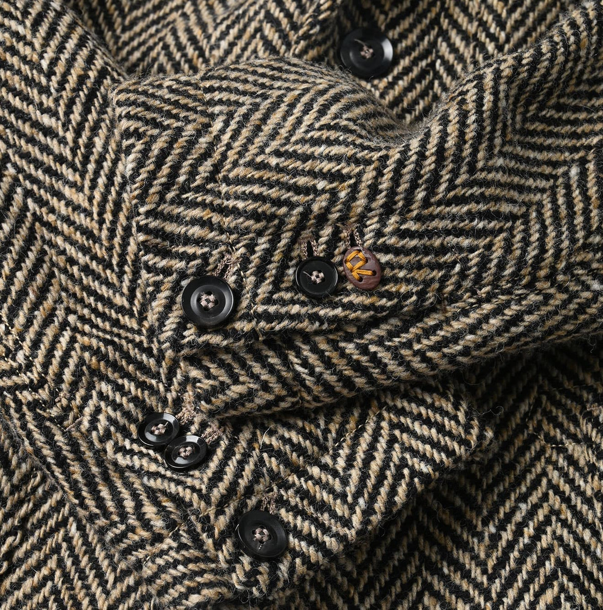 45R Donegal Tweed 908 Jacket Cardigan
