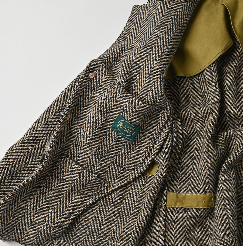 45R Donegal Tweed 908 Jacket Cardigan