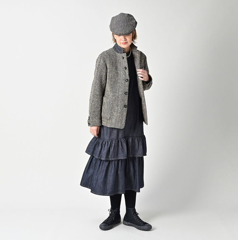 45R Donegal Tweed 908 Jacket Cardigan