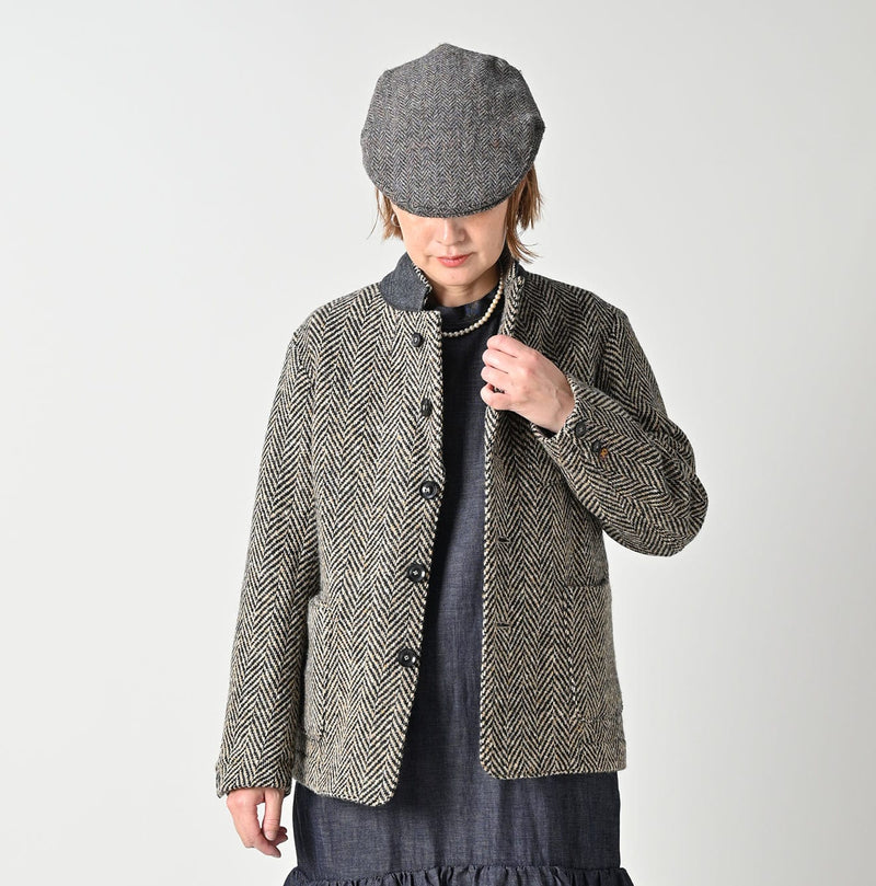 45R Donegal Tweed 908 Jacket Cardigan