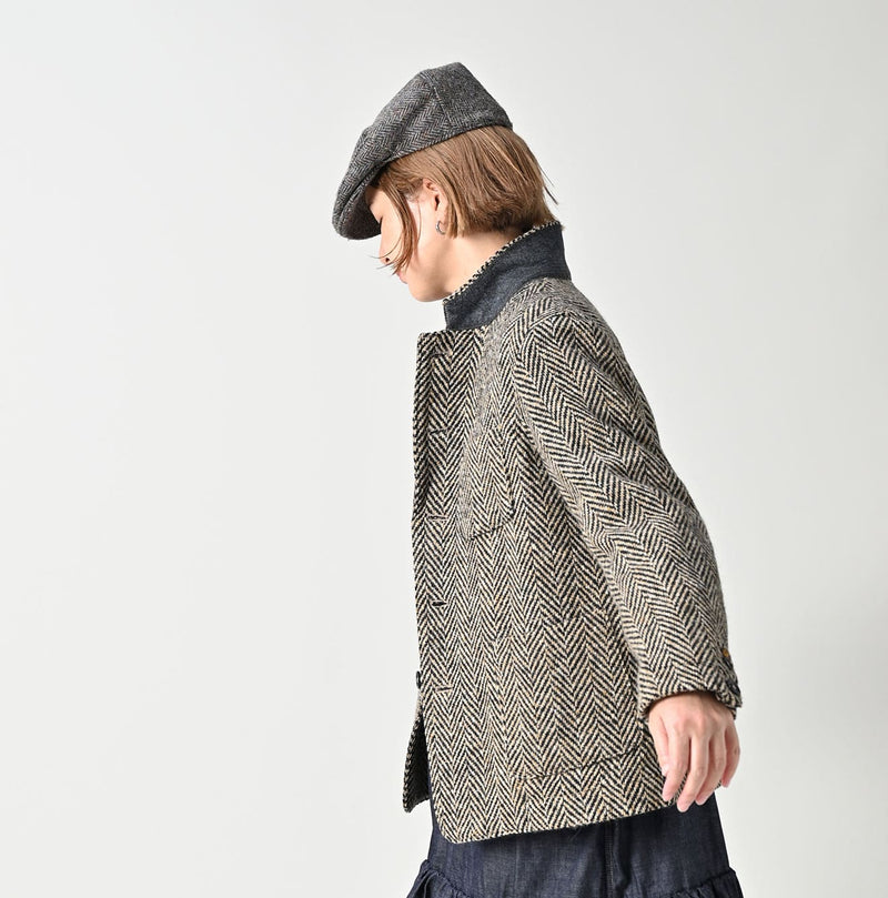 45R Donegal Tweed 908 Jacket Cardigan