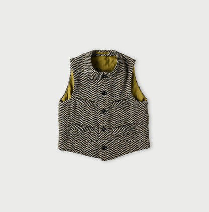 45R Donegal Tweed 908 Vest
