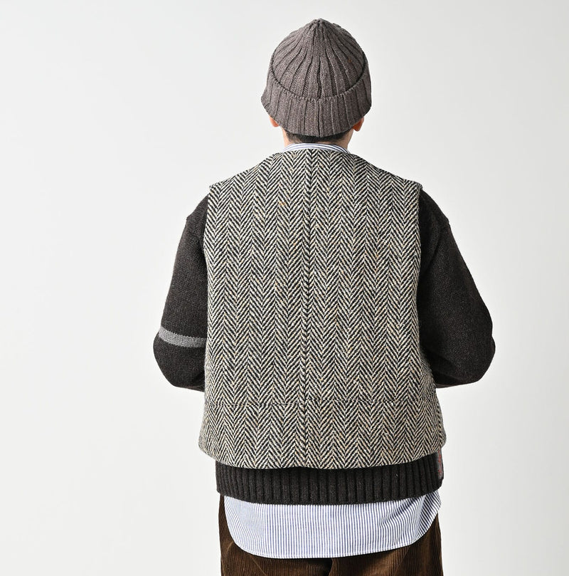 45R Donegal Tweed 908 Vest