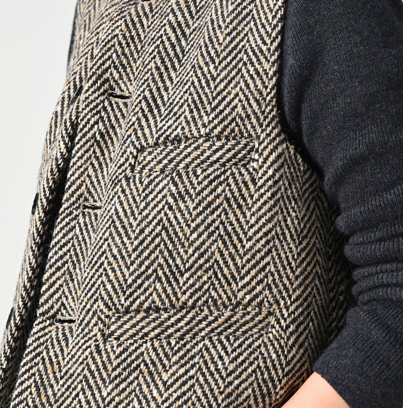 45R Donegal Tweed 908 Vest