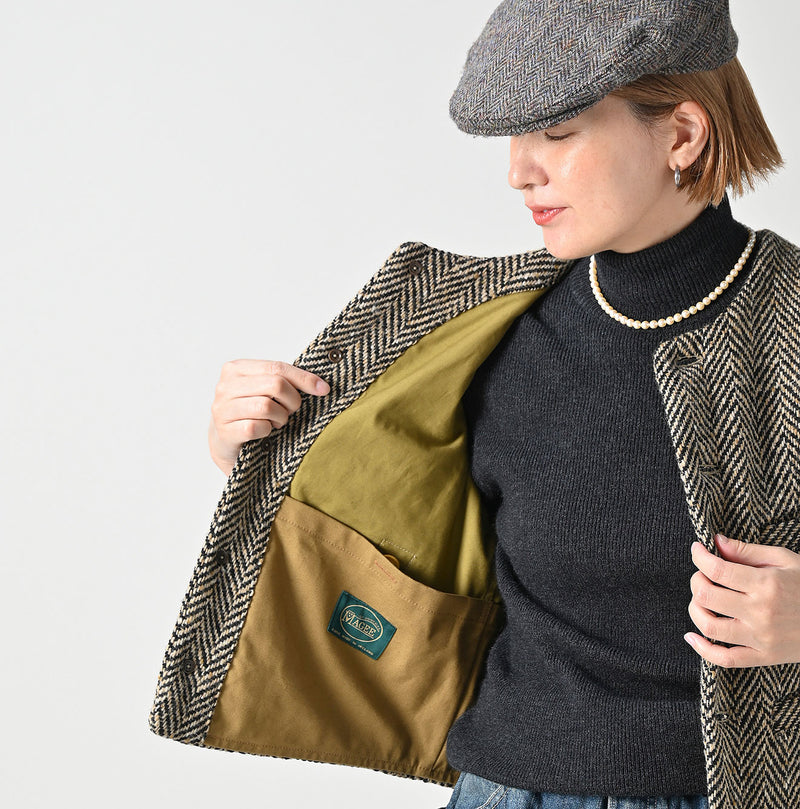 45R Donegal Tweed 908 Vest