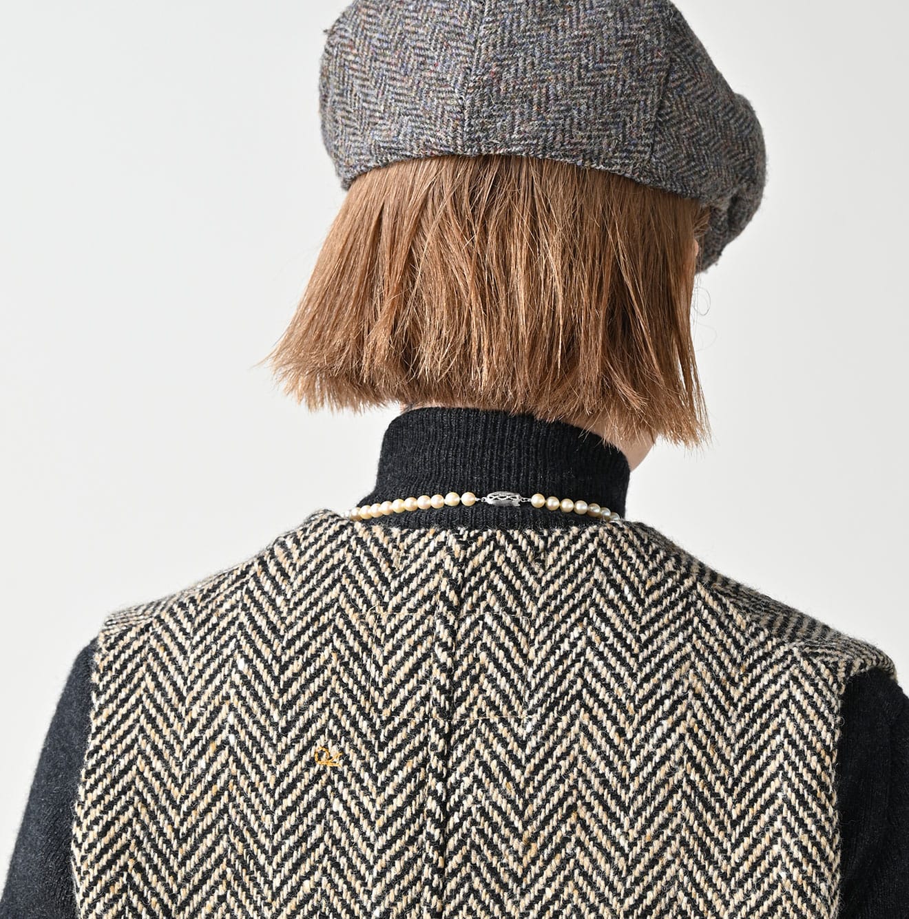 45R Donegal Tweed 908 Vest