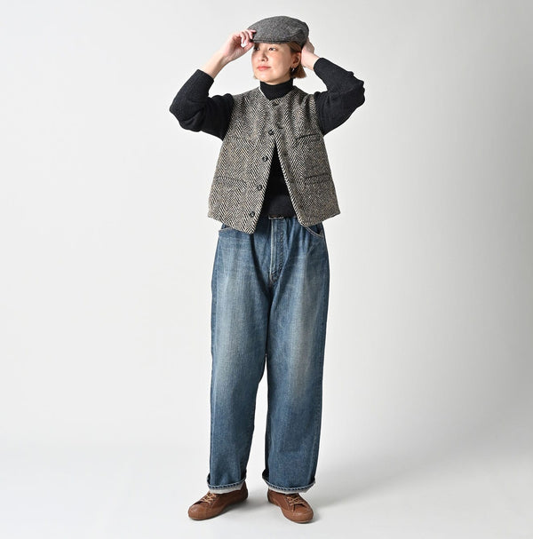 45R Donegal Tweed 908 Vest