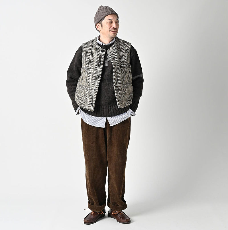 45R Donegal Tweed 908 Vest