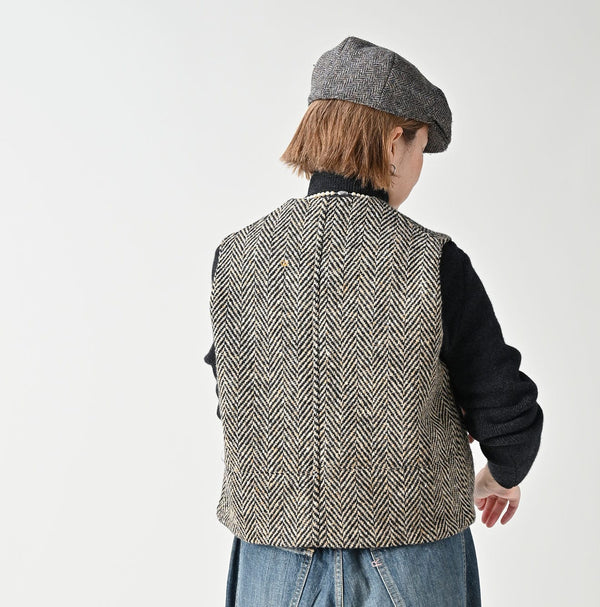45R Donegal Tweed 908 Vest