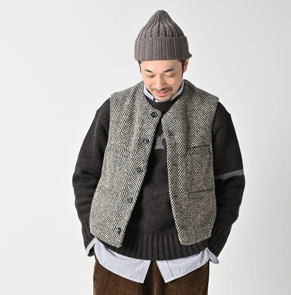 45R Donegal Tweed 908 Vest