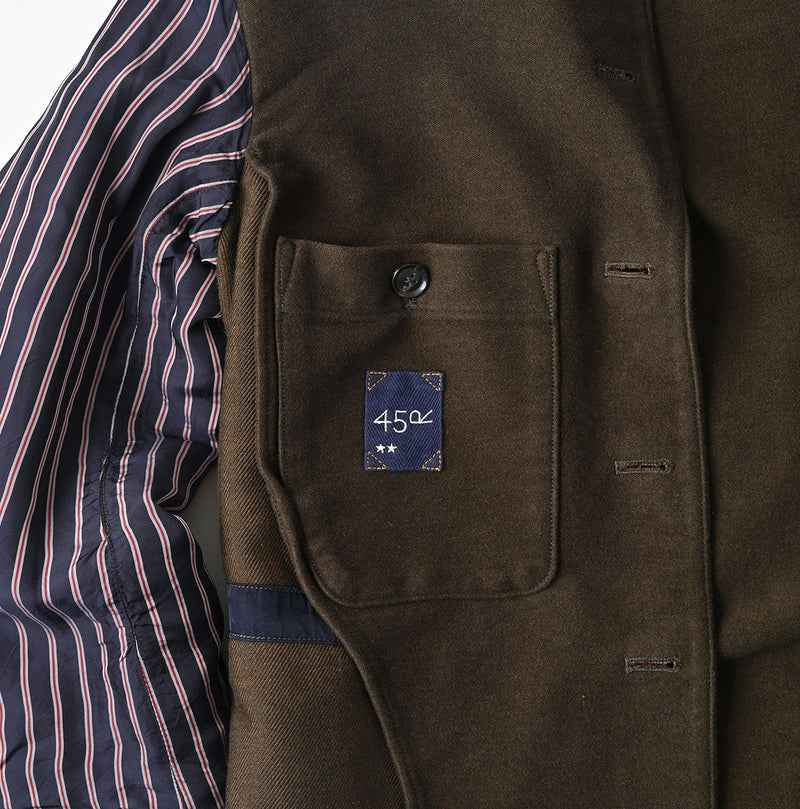 45R Cotton Flannel 908 Jacket Cardigan (Top-dyed) - Image 19