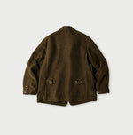 45R Cotton Flannel 908 Jacket Cardigan (Top-dyed)