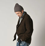 45R Cotton Flannel 908 Jacket Cardigan (Top-dyed)
