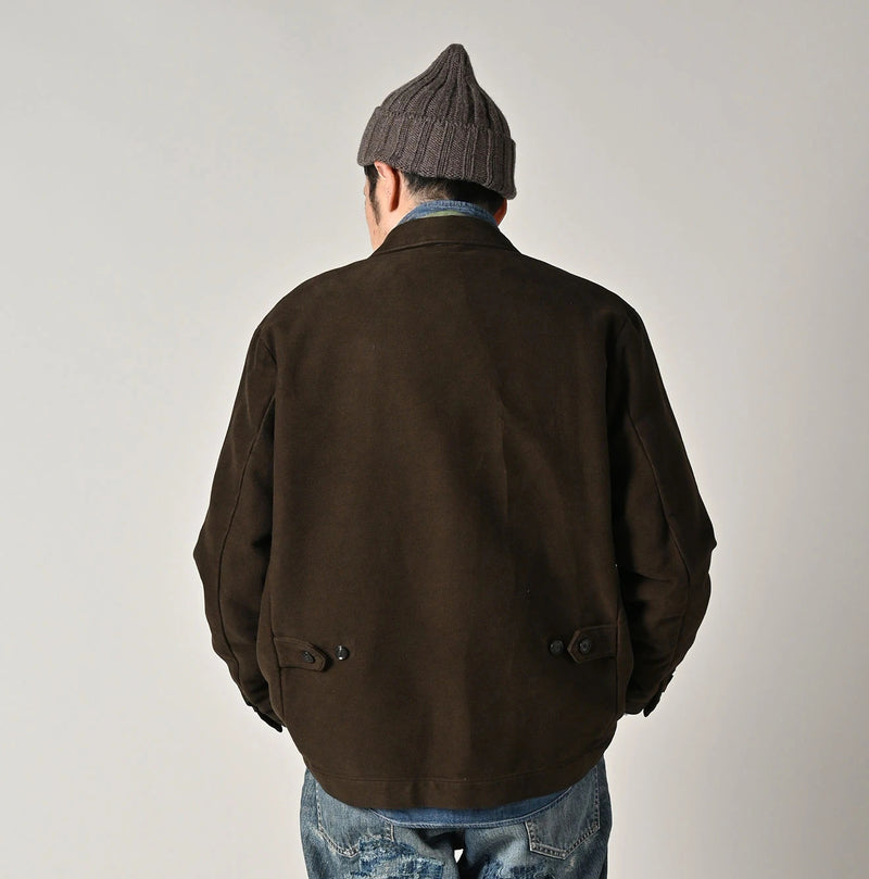 45R Cotton Flannel 908 Jacket Cardigan (Top-dyed) - Image 9