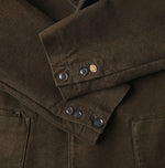 45R Cotton Flannel 908 Jacket Cardigan (Top-dyed)