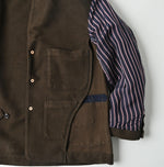 45R Cotton Flannel 908 Jacket Cardigan (Top-dyed)