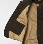 45R Cotton Flannel 908 Stand Collar Vest (Top-dyed)