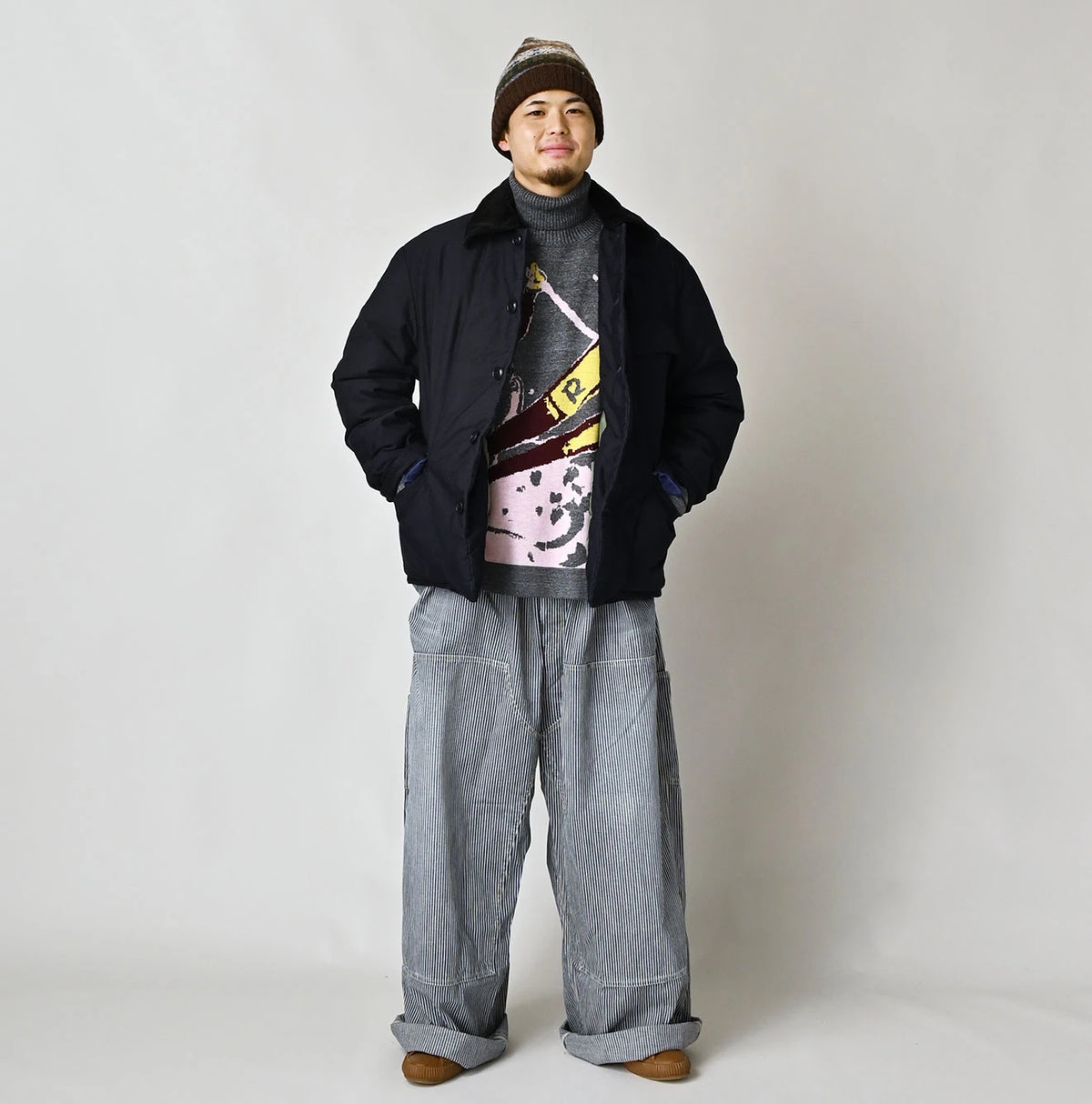 45R Lightweight Back Sateen × Nylon 908 Yama Coverall - Image 2