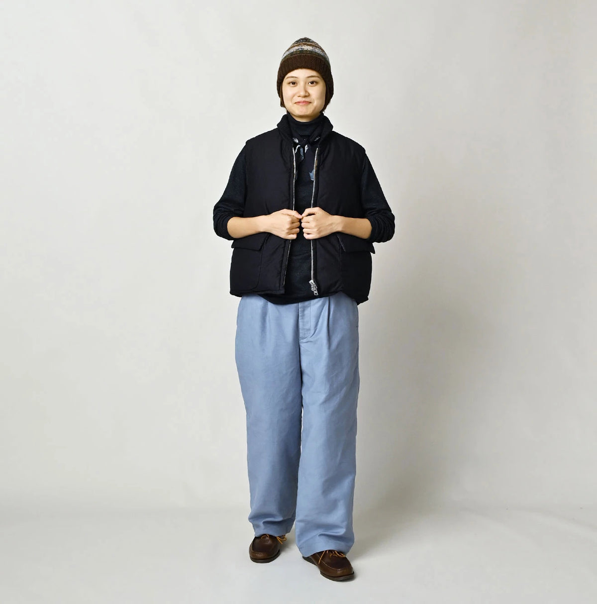 45R Back Sateen × Nylon 908 Vest