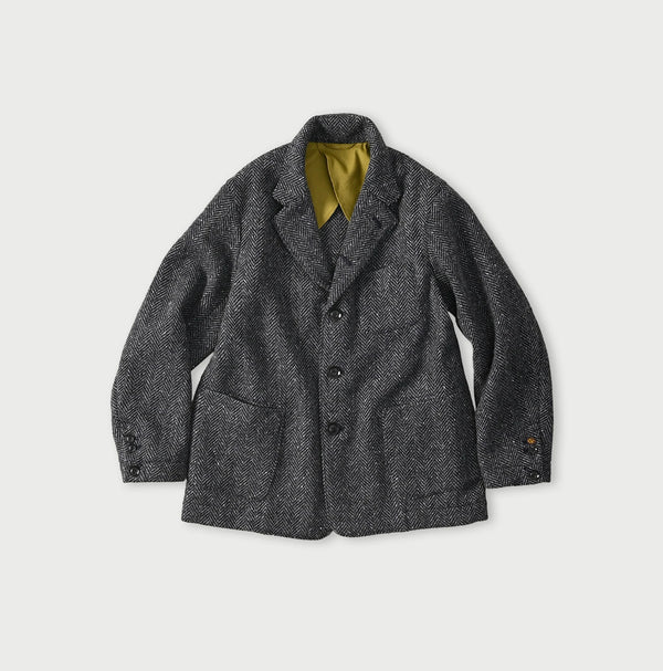 45R Donegal Tweed 908 Jacket Cardigan