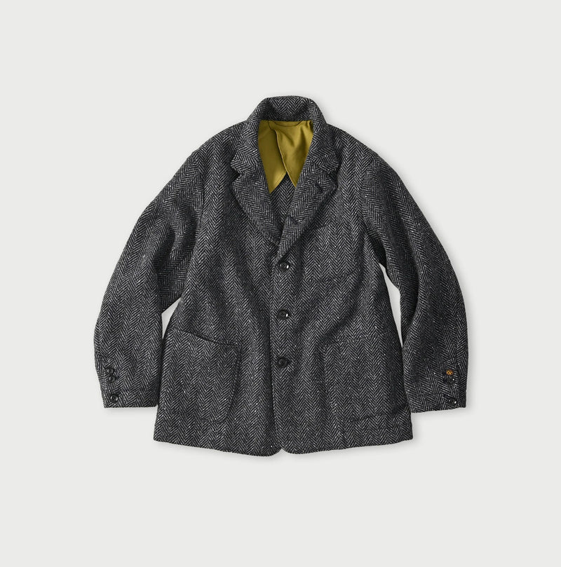 45R Donegal Tweed 908 Jacket Cardigan - Image 1