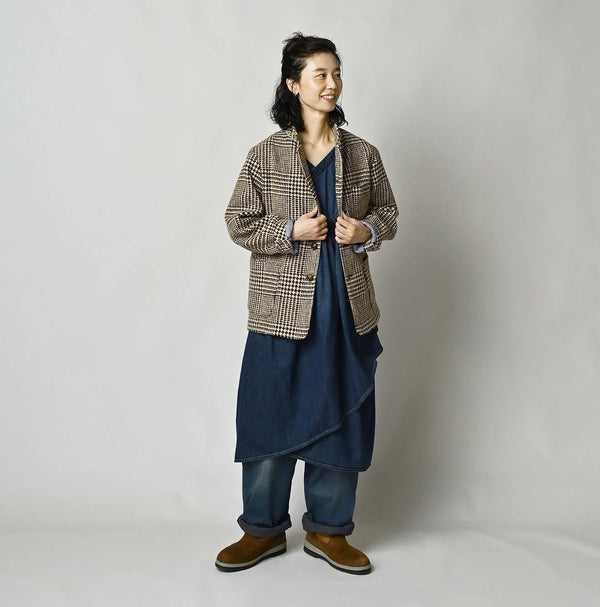45R Donegal Tweed 908 Jacket Cardigan