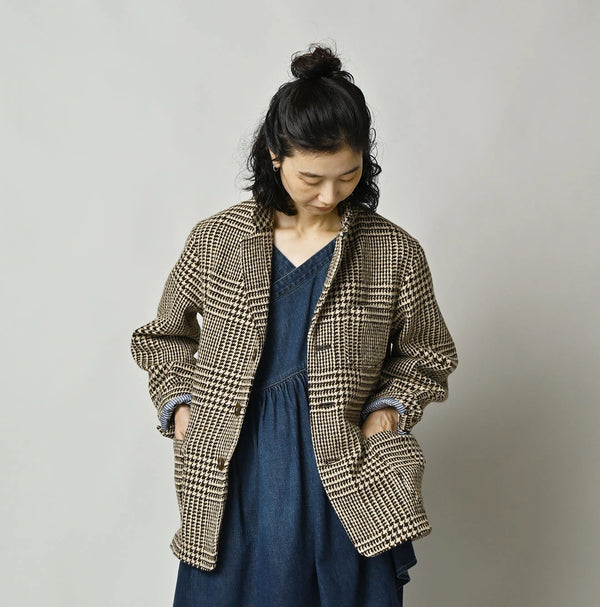 45R Donegal Tweed 908 Jacket Cardigan