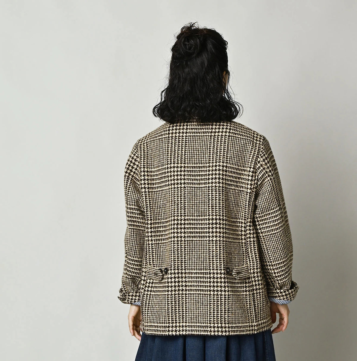 45R Donegal Tweed 908 Jacket Cardigan