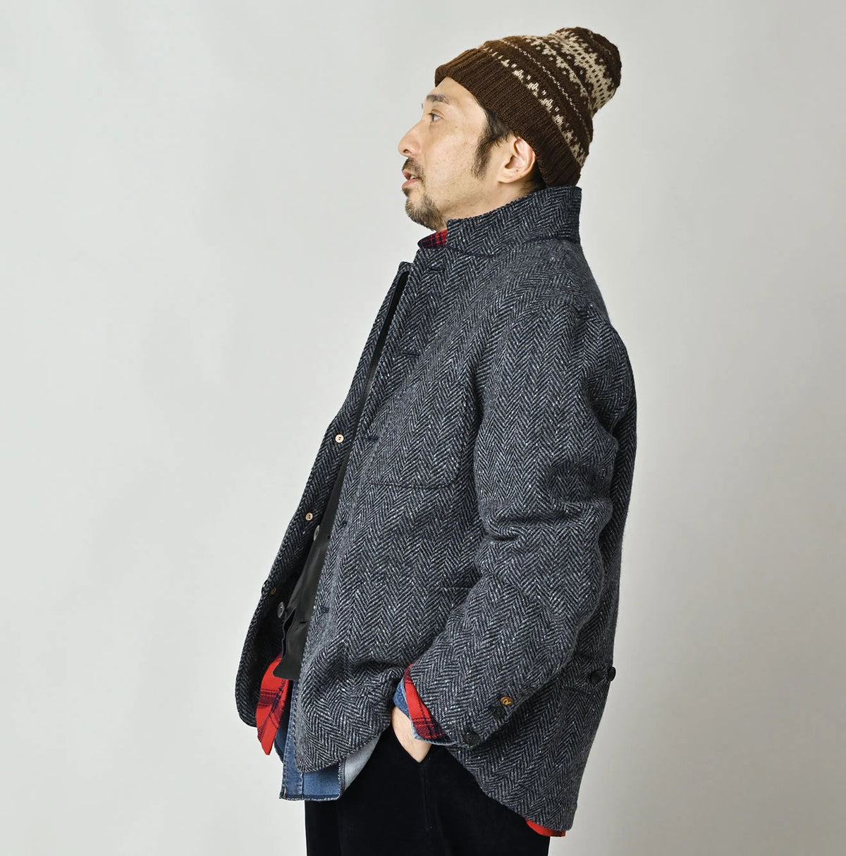 45R Donegal Tweed 908 Jacket Cardigan - Image 13