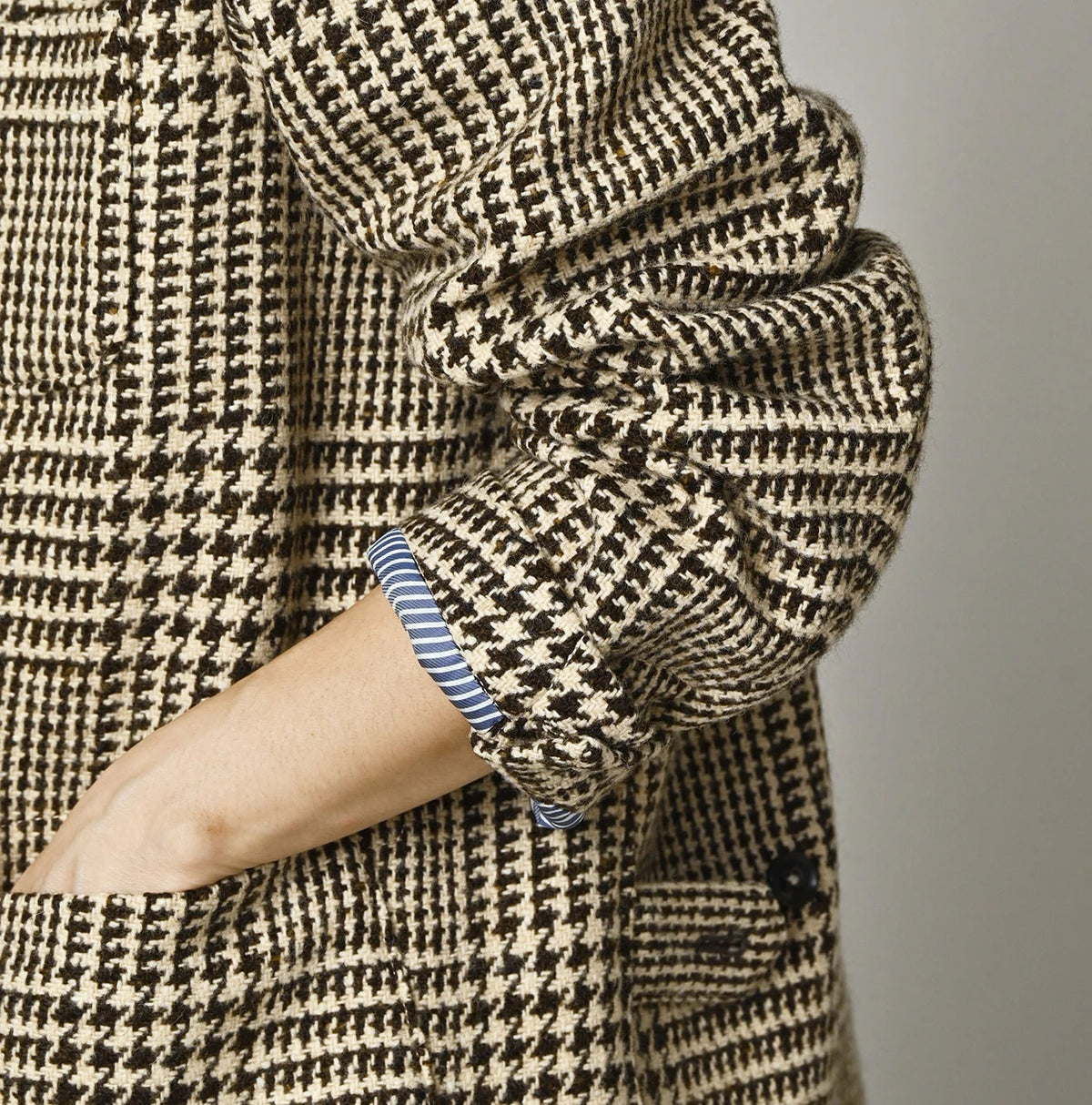 45R Donegal Tweed 908 Jacket Cardigan