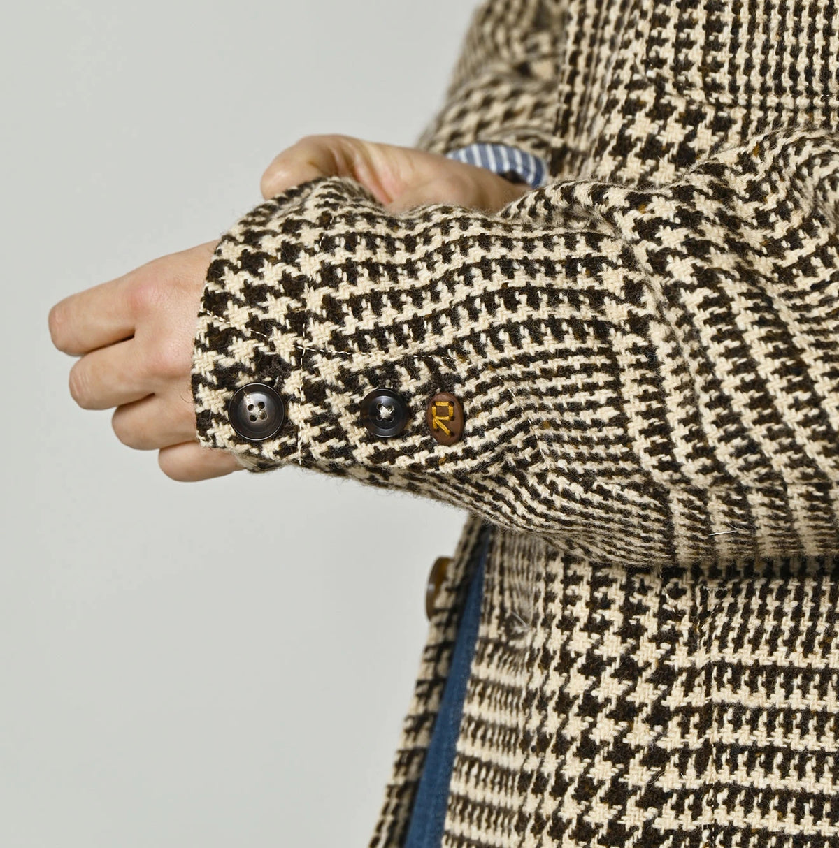 45R Donegal Tweed 908 Jacket Cardigan - Image 21