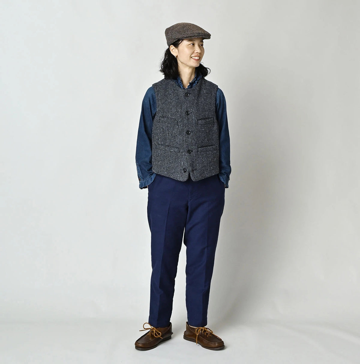 45R Donegal Tweed 908 Cruise Vest - Image 6