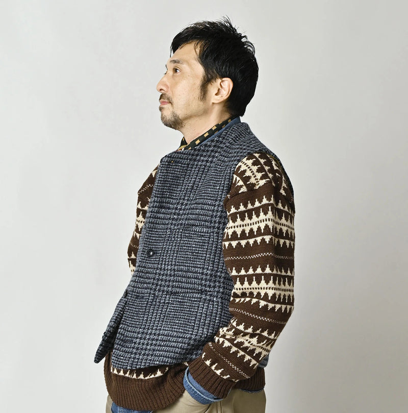 45R Donegal Tweed 908 Cruise Vest - Image 11