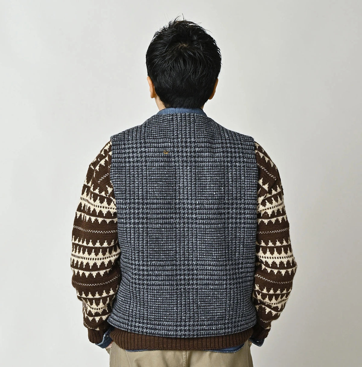 45R Donegal Tweed 908 Cruise Vest