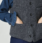 45R Donegal Tweed 908 Cruise Vest