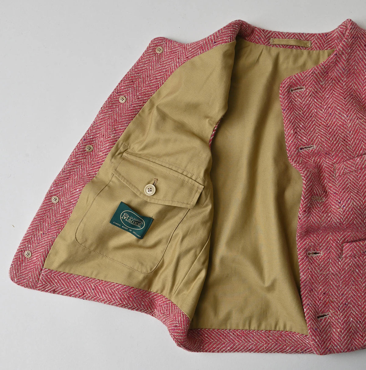 45R Donegal Tweed 908 Cruise Vest - Image 23