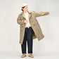 45R Gabardine Tweed 908 Reversible Coat