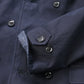 45R Indigo Gabardine Tweed 908 Reversible Coat