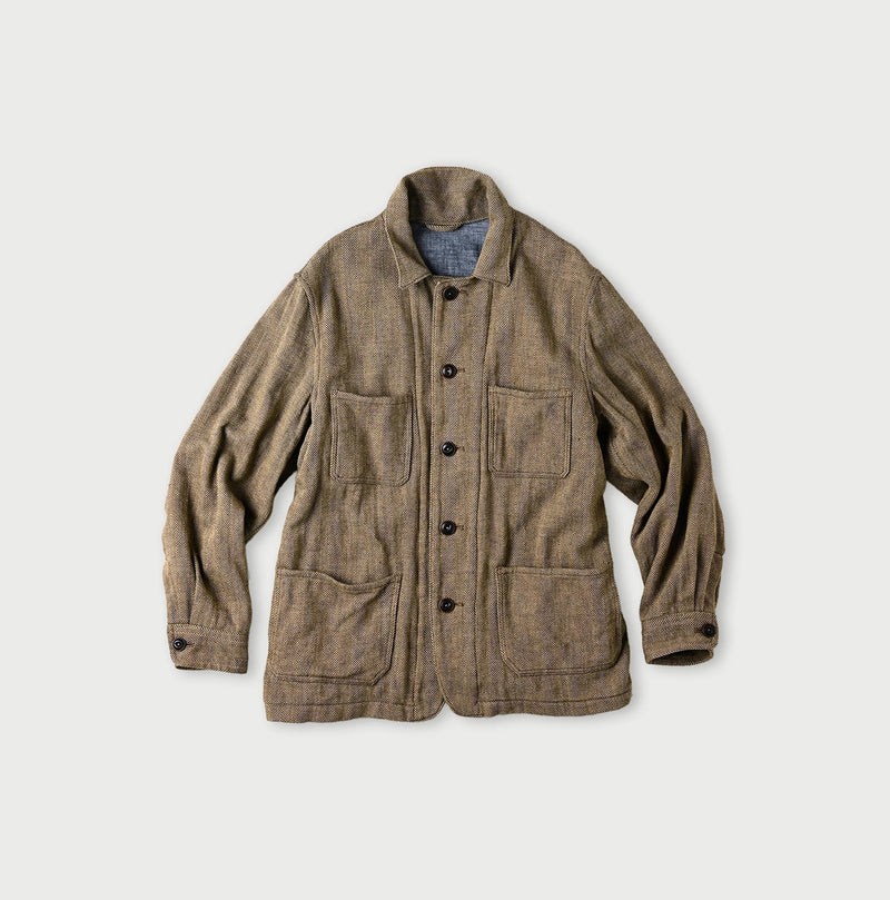 45R Indigo Flannel 908 4-Pocket Shirt - Image 1