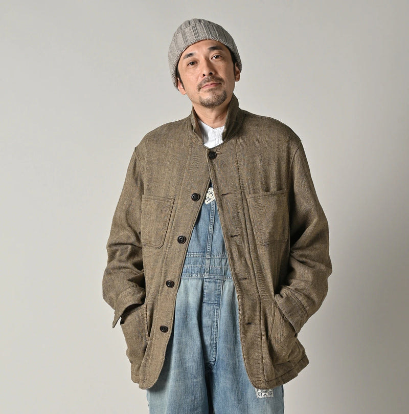 45R Indigo Flannel 908 4-Pocket Shirt - Image 3