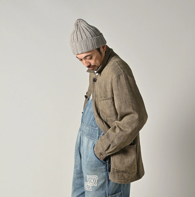 45R Indigo Flannel 908 4-Pocket Shirt - Image 4