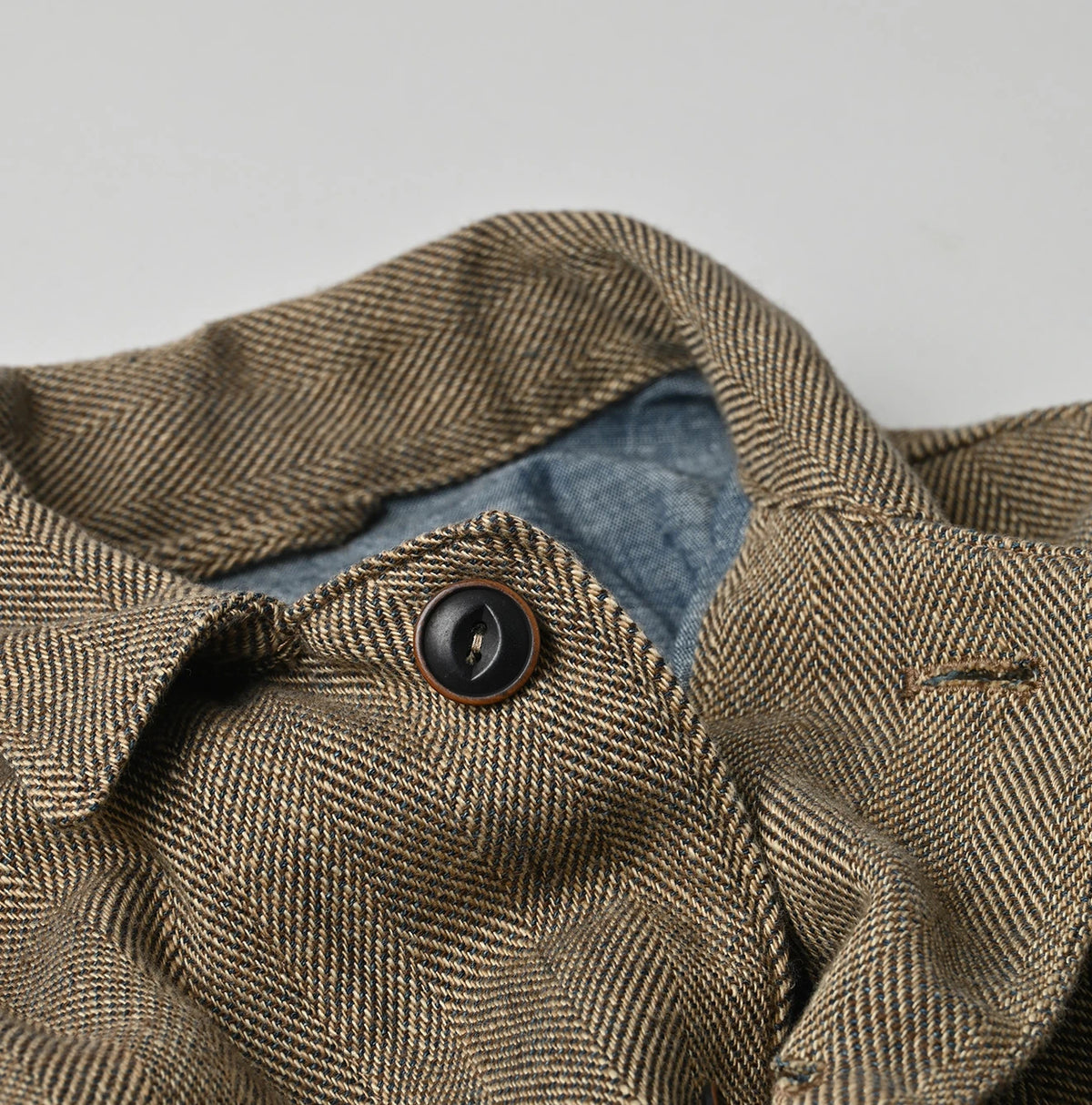 45R Indigo Flannel 908 4-Pocket Shirt - Image 14