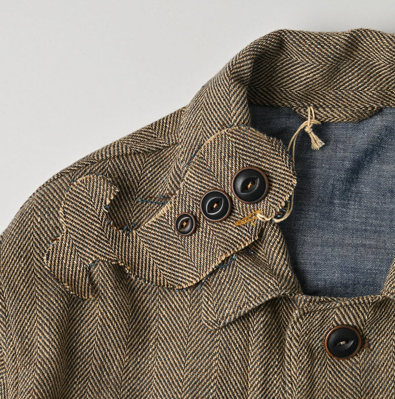 45R Indigo Flannel 908 4-Pocket Shirt - Image 19