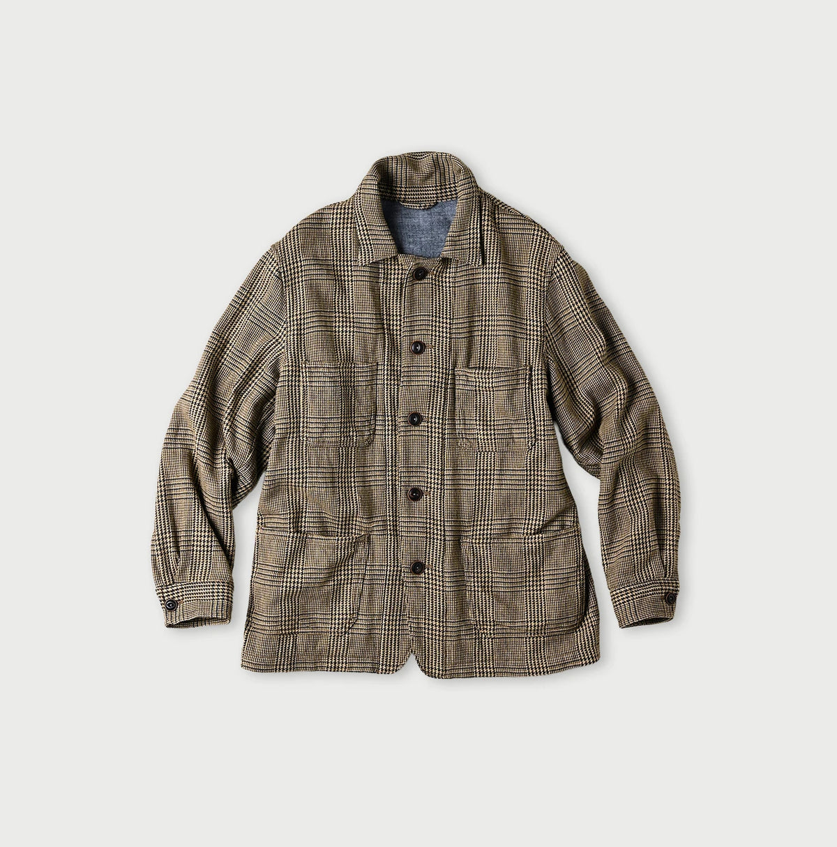 45R Indigo Flannel 908 4-Pocket Shirt - Image 1