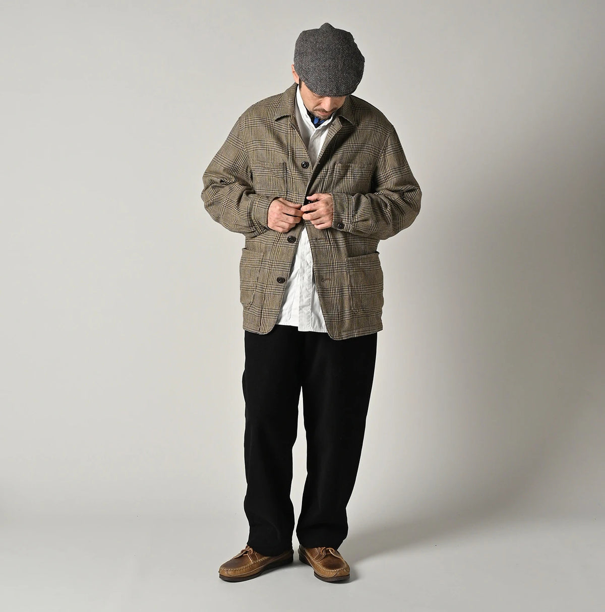 45R Indigo Flannel 908 4-Pocket Shirt - Image 4