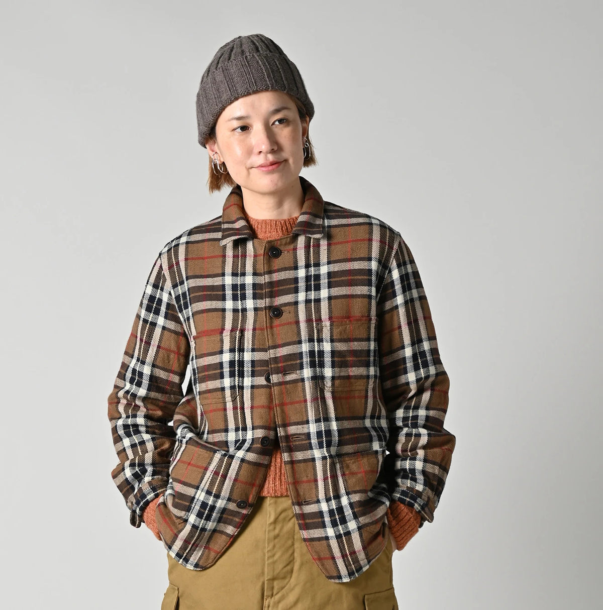 45R Indigo Flannel 908 4-Pocket Shirt - Image 5