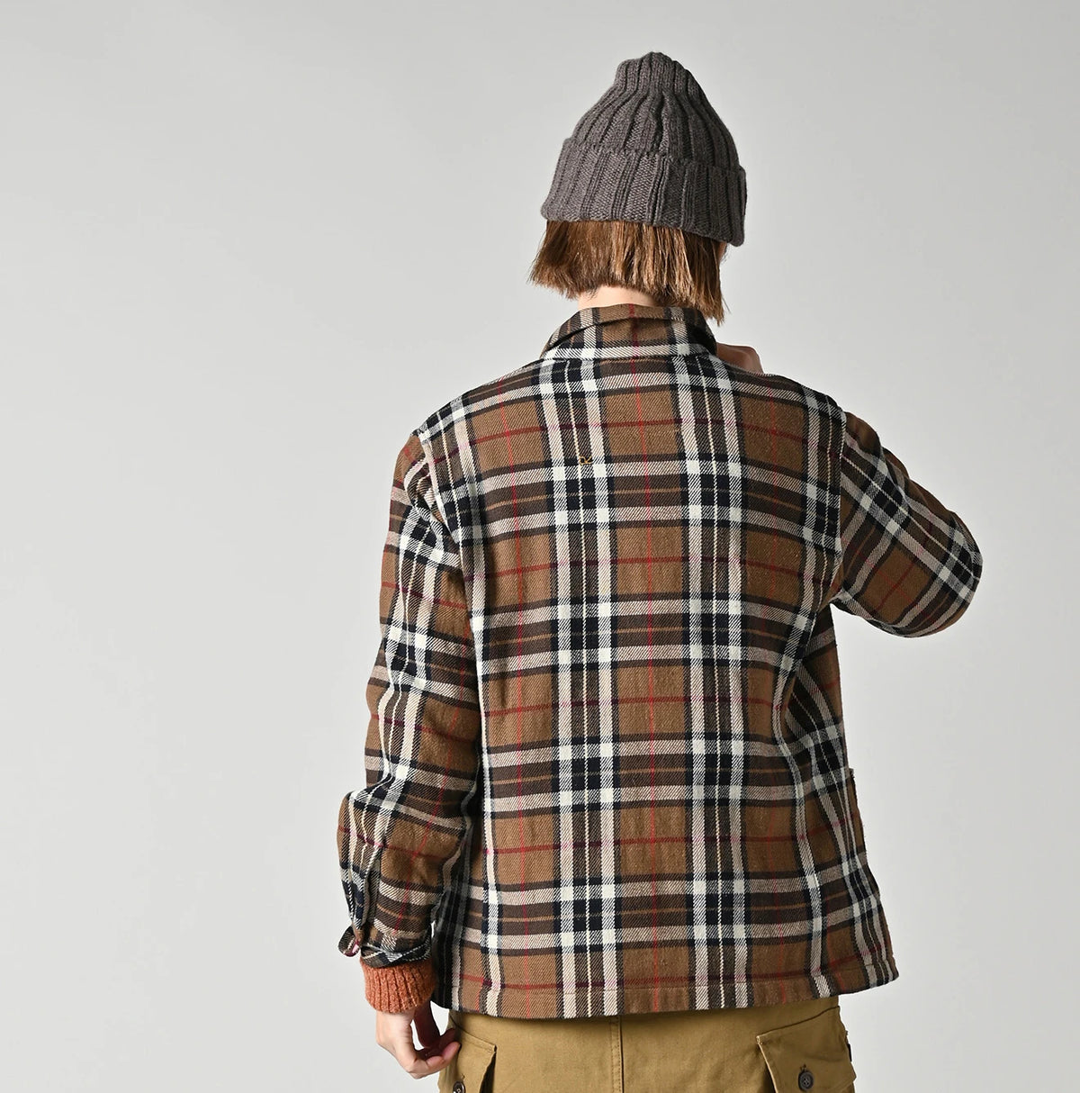 45R Indigo Flannel 908 4-Pocket Shirt - Image 7
