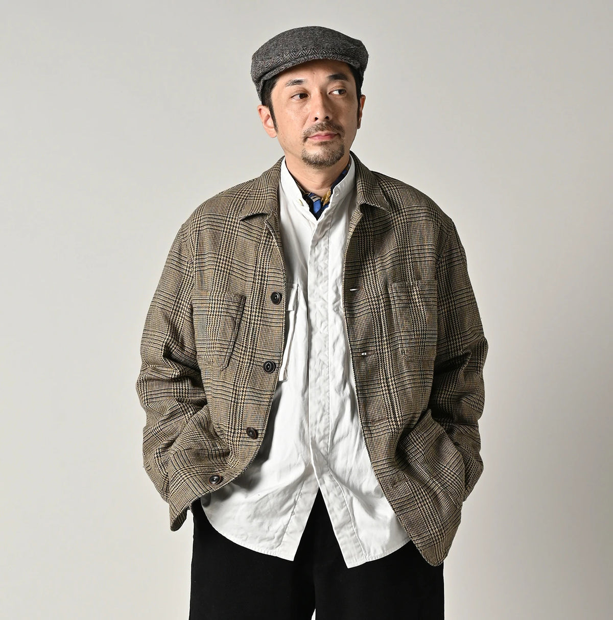 45R Indigo Flannel 908 4-Pocket Shirt - Image 8